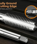 Get This Sweet Hss Hand Tap And Die Set For M6 To M10 Metal Threads With Smooth Flutes Perfect For Serious DIYers And Workshop Pros Needing Solid Screw Thread Repair Tools Today, M10 tap and die set with fully ground cutting edge for metal threads