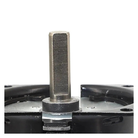 Top Tier 60KTYZ Ac Gear Motor Featuring 8Mm Eccentric Shaft And Killer High Torque Output Ultra Quiet Low Vibration Design close-up of shaft.