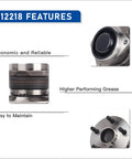 Two Piece Rear Wheel Hub Bearing Assembly Kit For 2003 Through 2008 Pontiac Vibe 2000 Through 2005 Toyota Celica And 2003 Through 2008 Corolla Matrix FWD Non ABS Reliable OE Quality Hubs With Durable Bearings Ready To Install product features including economic and reliable, higher-performing grease, and easy maintenance.