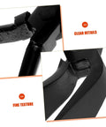 Heavy Duty Metal Bender Tool Hand Seamer with anti slip jaw close-up, showing fine texture and locking edge seamer design for precise bending