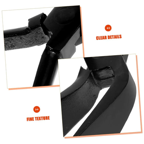 Heavy Duty Metal Bender Tool Hand Seamer with anti slip jaw close-up, showing fine texture and locking edge seamer design for precise bending