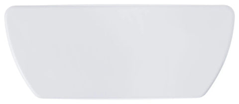 Genuine Kohler Toilet Tank Cover White Replacement Part For Pressure Assist Flush Models K-4484 And K-4645, front view