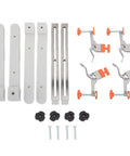 Drawer Slide Installation Tool Set With Magnetic Quick Fix System For Easy Track Positioning components on display