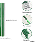 Tough As Nails Heavy Duty DIY Tent Poles Telescoping Rods For Outdoor Camping, 17 Inch, 36 Pack showing easy connection and anti-oxidation