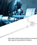 Ycauty Heavy Duty Rotary Barrel Pump for Chemical Drum Handling, ABS crank action, extracts viscous liquids easily and efficiently.