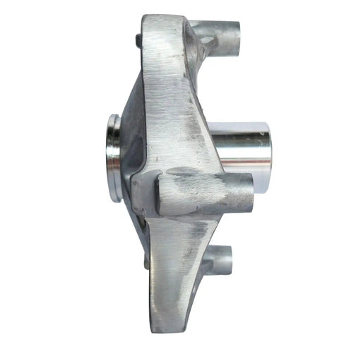 Solid Rear Wheel Hub Assembly With Brake Rotor And Beefy Studs Bolts Kit For Polaris RZR And Sportsman Atv Utv side view showing metallic finish and design.
