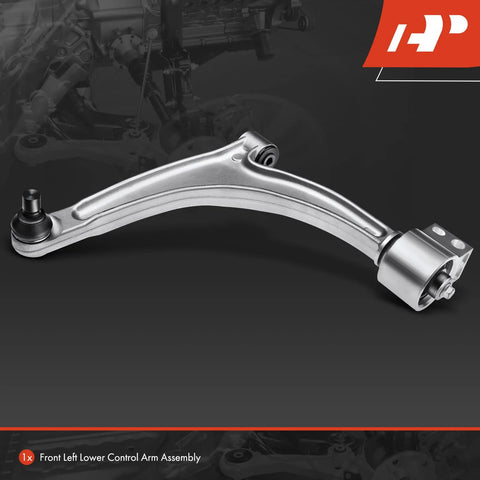 Front Left Lower Control Arm With Ball Joint And Bushing For Chevy Malibu 2004-2012, Pontiac G6 2005-2010, Saturn Aura 2007-2009