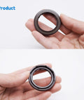Heavy Duty High Pressure Rotary Shaft Oil Seal 30x42x6mm Double Lip FKM Type BABSL10FX2 For Hydraulic Pumps And Motors Brown Built To Last close-up
