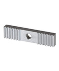 GT2 Timing Belt Aluminum Gear Clamp Mount Block 9x40mm for 6mm wide belts showing precision alignment design.