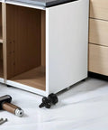 Heavy Duty Adjustable Furniture Leveling Feet Four Pack With Three Eighths Inch Thread for kitchen cabinets installation