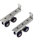 Full Extension Side Mount Drawer Slides Set For Smooth Quiet Gliding Built To Last Workhorse Quality With Heavy Duty Metal Rollers