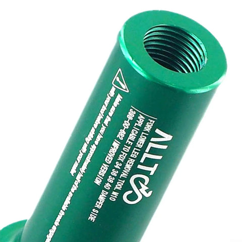 Close-up of Lower Leg Fork Spring Damper Removal Tool For 32 34 36 38 40 TC Forks Aluminum Alloy Suspension Servicing Tool
