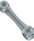 Ten In One Bone Shaped Hex Wrench Kit For Bicycle Maintenance 6 To 15mm Zinc Alloy, compact bone-shaped wrench