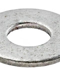 100 Pack 3/8 Inch USS Thick Flat Washers Hot Dip Galvanized Steel Top Shelf Workhorse Featuring One Inch Outer Diameter And 7/16 Inner Hole built, close-up view.