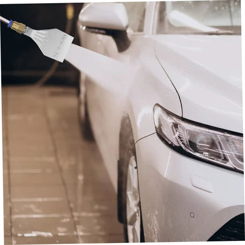 Yardwe Replacement Air Nozzle For Industrial Heat Resistant Blower Spray Attachment precise airflow cleaning a car's surface.