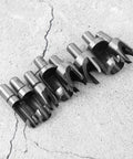 High Carbon Steel Wood Plug Cutter And Dowel Maker Tool Fits Bench Drills And Electric Drills Hella Tough Heavy Duty tapered punch set.