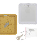 Thermostat Lock Box Cover With Key For 4.5 X 4 Inch Or Smaller Thermostats Transparent Guard To Prevent Tampering Easy Mounting Kit With Hardware