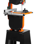 Industrial 14-Inch Band Saw With 1 HP Dual Voltage 120V And 240V And Two Speed, 11-Amp Motor, Quick-Release Blade Tension