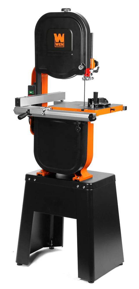 Industrial 14-Inch Band Saw With 1 HP Dual Voltage 120V And 240V And Two Speed, 11-Amp Motor, Quick-Release Blade Tension