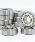 608ZZ C3 High Speed Sealed Ball Bearing 8x22x7mm (8mm x 22mm x 7mm) 10-Pack for Skateboards, Longboards, Scooters