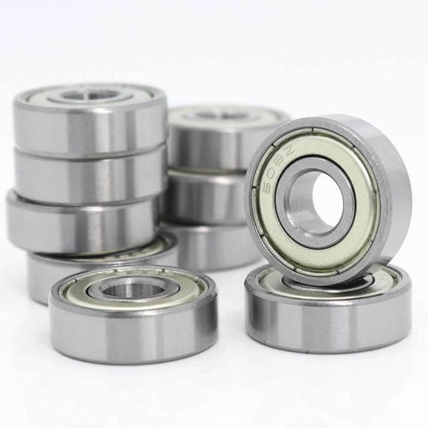 608ZZ C3 High Speed Sealed Ball Bearing 8x22x7mm (8mm x 22mm x 7mm) 10-Pack for Skateboards, Longboards, Scooters