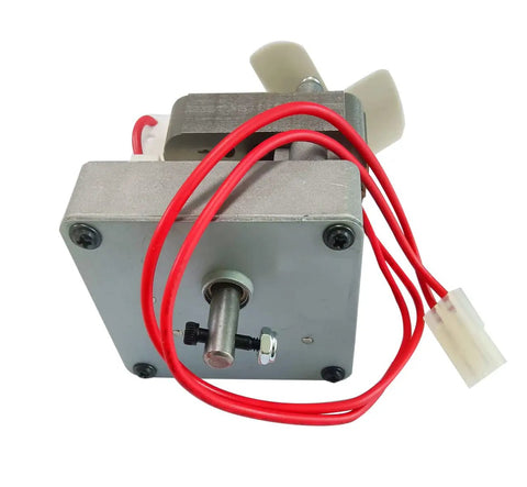 Auger Motor Replacement For Pellet Grills Universal Feeding Gear 2.0RPM AC 120V 60Hz with high temp wiring and metal casing