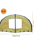 Inflatable Wing For Kite Surfing And Windsurfing Handheld Wing Foil Sail 4m² with window, nylon, 350cm x 200cm dimensions