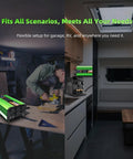 Weekend Warrior Pure Sine Wave Power Inverter That Converts 12V Dc To 120V Ac Output with coffee maker in RV kitchen.