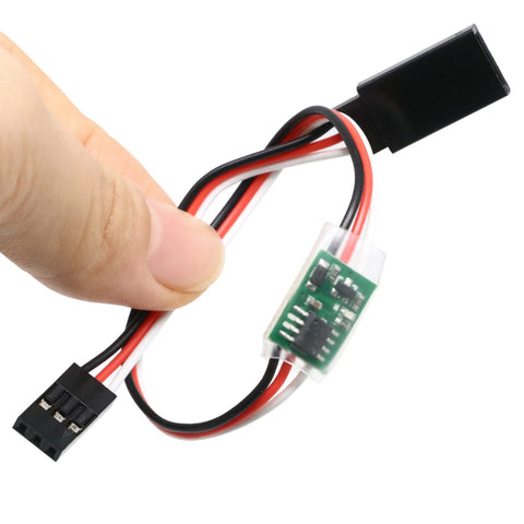 5V-6V Slow Servo Speed Reducer Module For RC Models, Slow Release Steering Gear Delay Controller To Tame Those Twitchy Servos, Ideal For Ailerons And Retractable Landing Gear