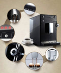 Smart Coffee Machine With Built In Burr Grinder And Milk Frother 15 Bar Pump Heat Up In Under 40 Seconds, coffee preparation