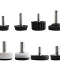 10 Pack Height Adjustable Leveling Feet For Furniture And Appliances Screw In Base Legs For Tables Sofas Cabinets Desks And Beds