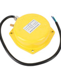 Thin Film Level Meter In Stainless Steel For Industrial Powder And Granule Vibration Detection Built Tough For Cement Silos And Storage Facilities Erosion Resistant Blockage Switch For Harsh Environments yellow housing with cable