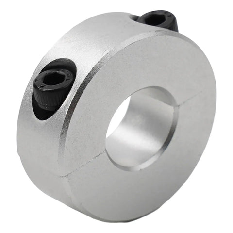 Top Aluminum Double Split Clamp Collar 13mm 20mm Shaft Lock Bore Machine Motor Strong Grip Anodized Durable Shop Garage DIY Simple Setup Sweet Deal For Home Or Workshop Use, 13mm bore