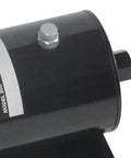 Heavy Duty Air Hydraulic Foot Pedal Pump delivering rugged 10 ton lifting power up to 10000 psi, close-up detail of metal housing.