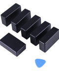 Kick Ass Heavy Duty Abs Plastic Project Enclosures small electrical junction cases with opening tool moisture proof DIY electronics power housing box set of six black compact build