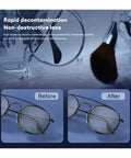 Portable Ultrasonic Cleaner With 360 Rotating Wash For Watches Jewelry And Dental Gear Compact Glovebox Friendly Build cleans eyeglasses before and after.