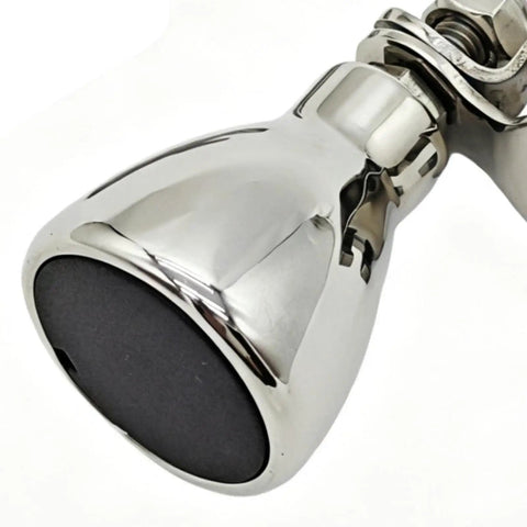 Install Ready Steering Wheel Maneuvering Knob Kit For Boats And Yachts Delivers Smooth Rotary Turning Quicker Maneuvers And Precise Handling With Direct Mount Easy Fit Immediate Comfort Upgrade, stainless steel