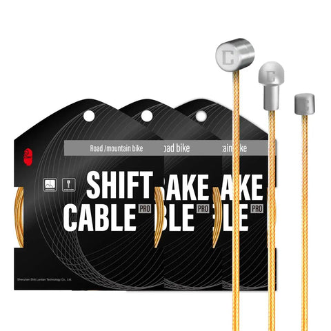 Universal 3000mm Ultra Slick Shift Cable With Nano Level Grinding for Shimano SRAM 1x Drivetrain packaging and cable details
