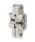 Hidden 180 Degree Cabinet Hinges Set For Jewelry Boxes And Folding Doors, Concealed Cross Door Hinge, zinc alloy side view