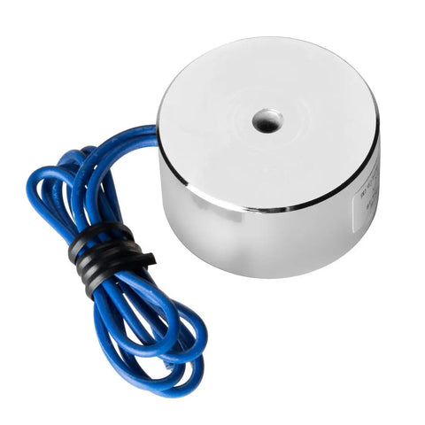 12V DC Electric Lifting Magnet Workhorse With 180N Peak Force Compact Solenoid Electromagnet For Lifting Small Parts Iron Build