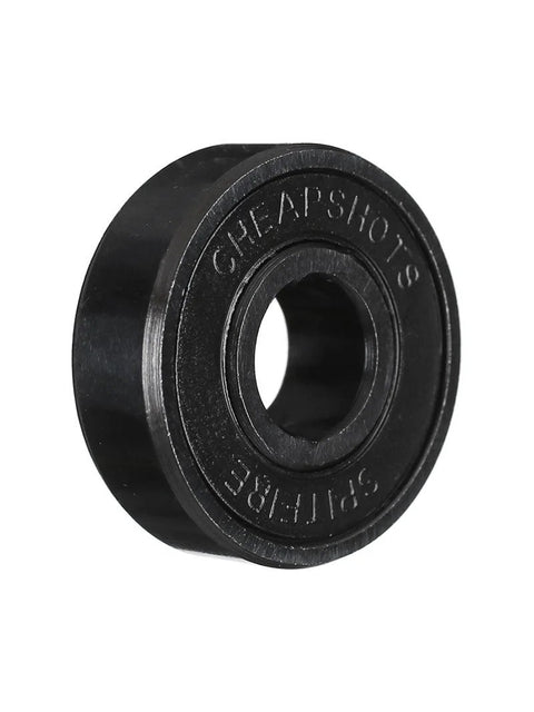 Spitfire Cheapshots bearing, black, outdoor gear, close-up front view