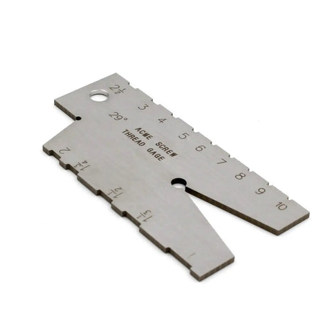 29 Degree Thread Gauge And Angle Template For Precision Machining Stainless Steel Inspection Tool With Hardened Edges Laser Engraving