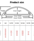 Diagram showing size dimensions of Wood Grain Self Adhesive Cable Management Channel PVC Raceway Cord Protector 10 Pack