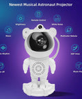 Astronaut Galaxy Projector For Bedroom With 29 Lighting Effects Remote Control And Timer Aurora Northern Lights LED Night Light