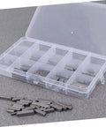 140 Piece Square Parallel Bond Kit Flat Head Machine Keys Connective Pins Solid Steel Build For Tight Workpiece Connections Good For DIY Shelves Electrical Appliances Pro Workshop Assembly This Heavy Duty Key Set Is A Game Changer For Repairs. open organizer box with solid steel machine keys
