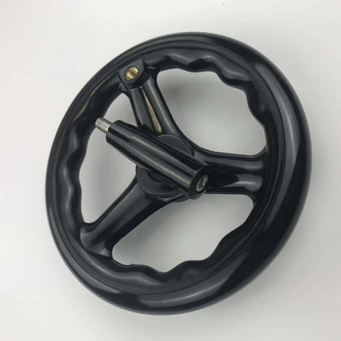 Polyamide Machine Tool Hand Wheel With Anti Slip Face For Oil Rich Or Humid Environments Industrial Manual Control Ergonomic Grip