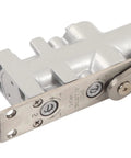 Close-up of Hydraulic Door Closer With Adjustable Closing Speed And Silent Switch No Slam Smooth Close For Hotel And Guesthouse Use