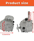 Go Kart Forward Reverse Gearbox Kit Replacement For 2HP-13HP Engine Local 30 Series shown with product dimensions