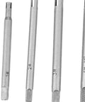 Premium Tap Extractor Set Makes Removing Stripped Or Broken Screw Heads A Total Breeze With This High Speed Steel Kit Perfect For Home Repair Jobs Involving Industrial Bolts And Tough Metal Fasteners That Just Won't Budge. HSS tap extractor set, #1 to #4 M8