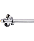 10 Inch Frost Free Anti Siphon Sillcock With 1/2 In Pex-A Expansion To 3/4 In Hose Bibb, Chrome Plated Brass Body, Lead Free